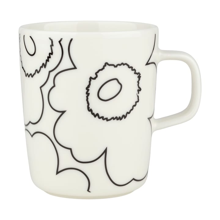 Piirto Unikko kop 2,5 dl - White-black - Marimekko