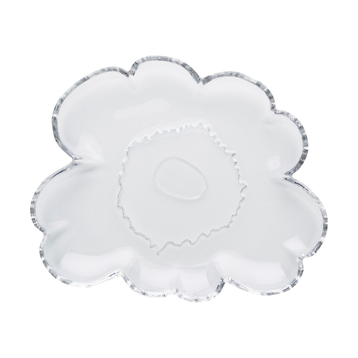 Marimekko Unikko glastallerken 20 cm Clear