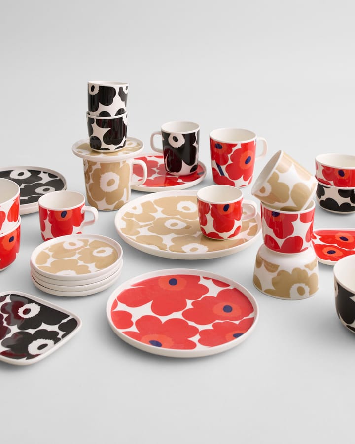 Unikko krus 25 cl, Hvid-beige Marimekko