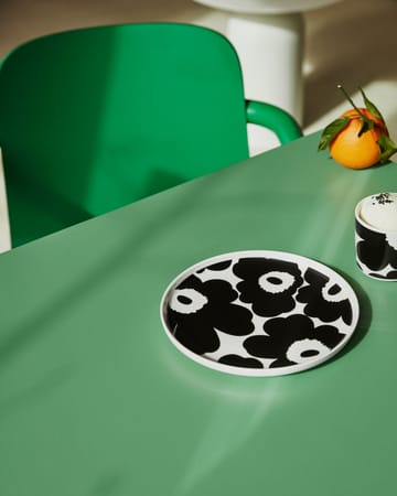 Unikko morgenmadssæt - Hvid-sort - Marimekko