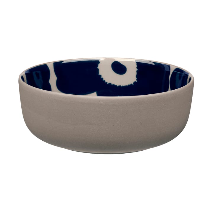 Unikko skål 4 dl, Terra-dark blue Marimekko