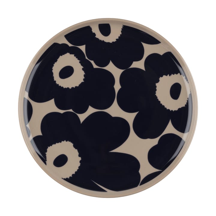 Unikko tallerken Ø20 cm, Terra-dark blue Marimekko