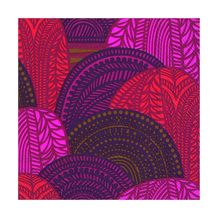 Vuorilaakso serviet 33x33 cm 20-pak - Red - Marimekko