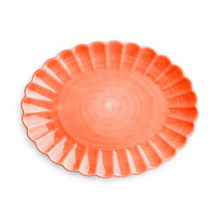 Oyster fad 30x35 cm - Orange - Mateus