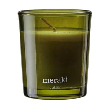 Meraki duftlys 12 timer 2-pak - Oud leaf - Meraki