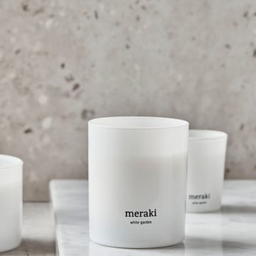 Meraki duftlys, 35 timer - White garden - Meraki