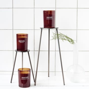 Meraki duftlys brunt glas 35 timer - Scandinavian garden - Meraki