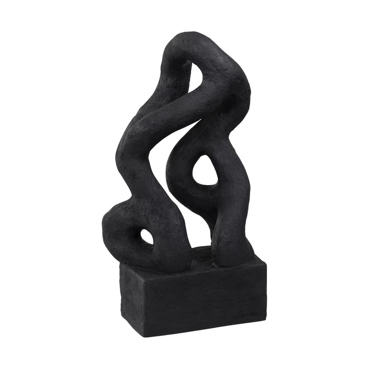 Art piece symbiosis skulptur 29 cm, Black Mette Ditmer