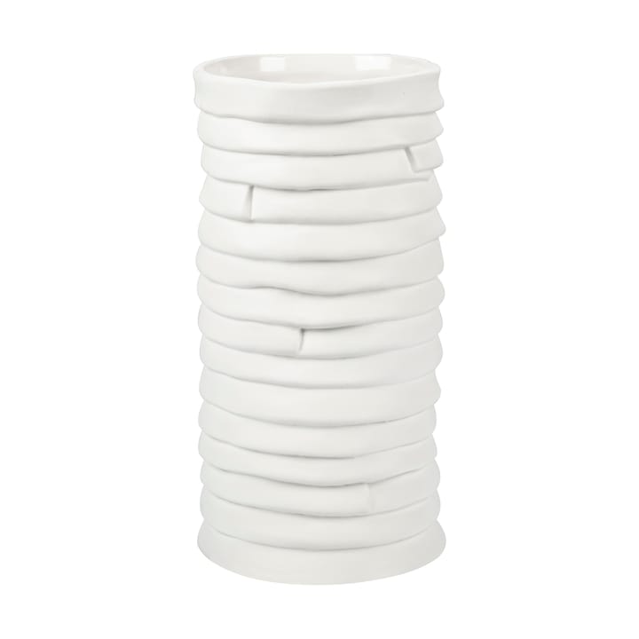 Ribbon vase large 20 cm, Offwhite Mette Ditmer