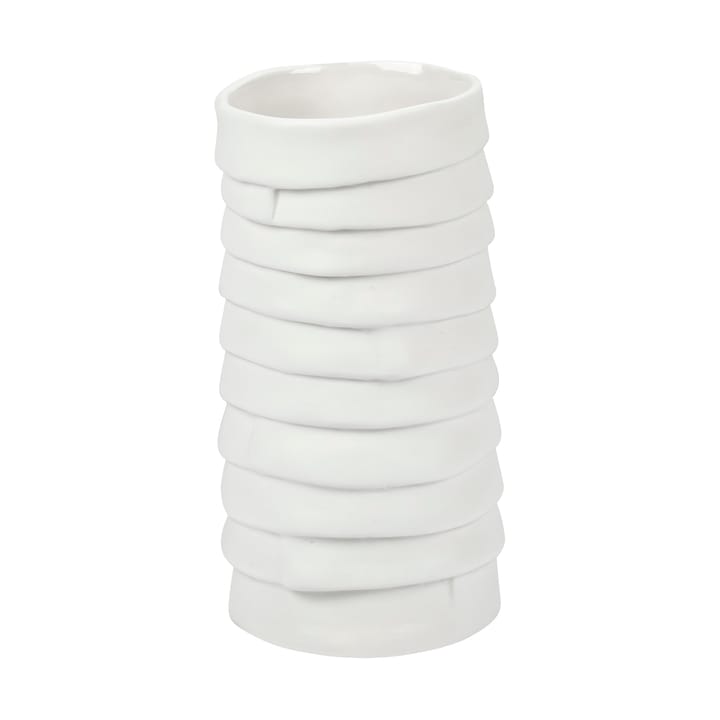 Ribbon vase small 13 cm, Offwhite Mette Ditmer