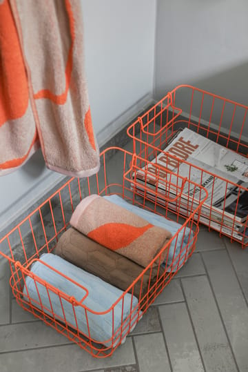 Store-it opbevaringskurv medium - Orange - Mette Ditmer