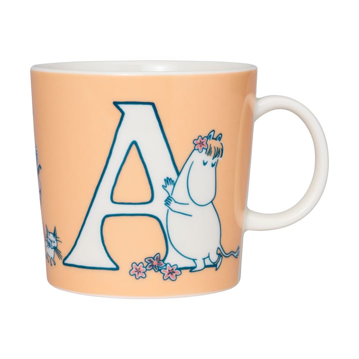 ABC Mumi krus 40 cl - A - Moomin Arabia