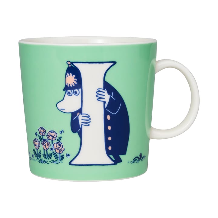 ABC Mumi krus 40 cl - I - Moomin Arabia