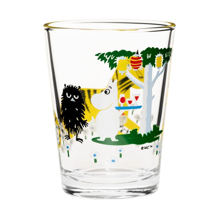 Mumi glas 22 cl - Havefest - Moomin Arabia