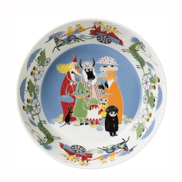 Mumi Venskab serveringsskål - 23 cm - Moomin Arabia