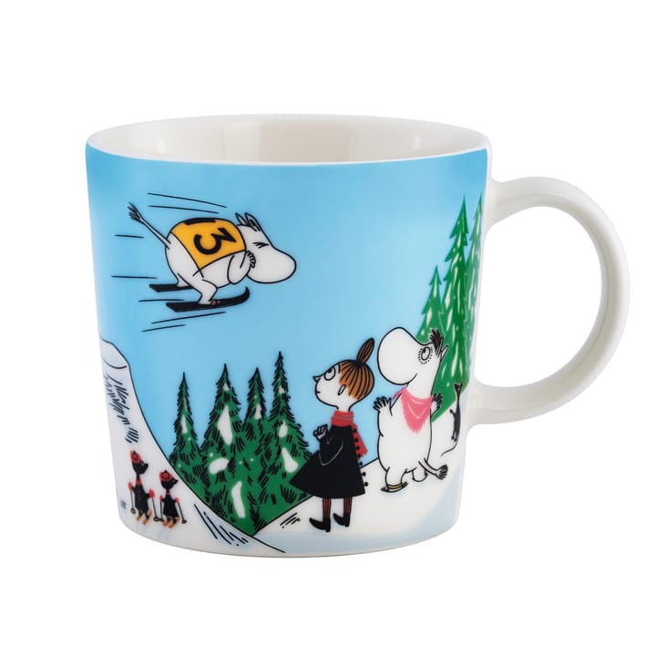 Mumikrus vinter 2024 Ski jumping - 30 cl - Moomin Arabia