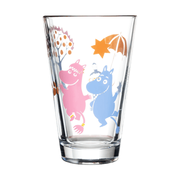 Party mumiglas 30 cl 2-pak - Klar - Moomin Arabia