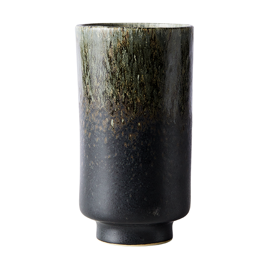 MUUBS Lago vase S Ø10×18 cm Forest green