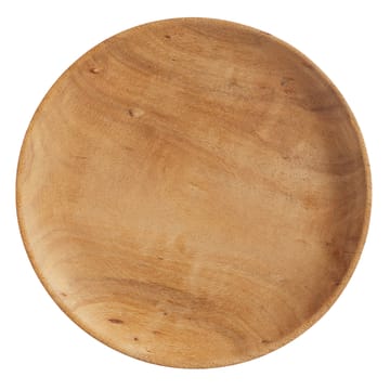 Muubs teak tallerken 26 cm - Natur - MUUBS