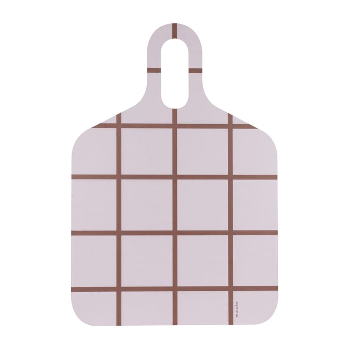 Checks & Stripes bakke 30x44 cm, Brown/Beige Muurla