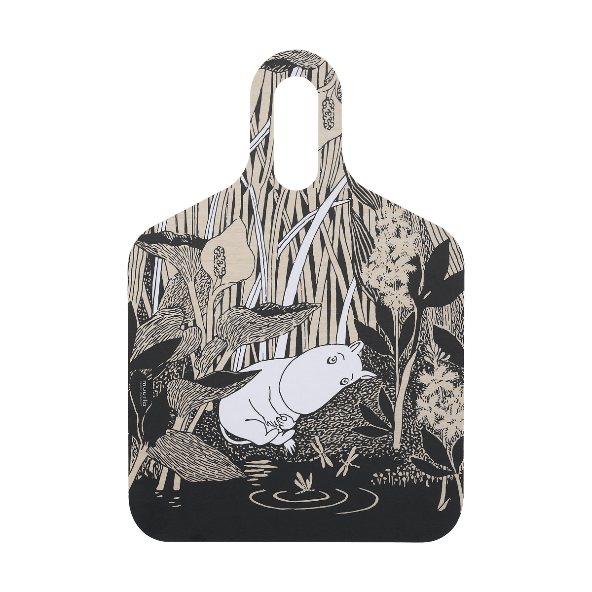 Muurla Moomin originals Chop & Serve 30×44 cm The Pond