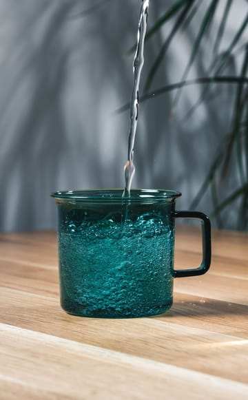 Muurla glaskrus 35 cl - Teal - Muurla