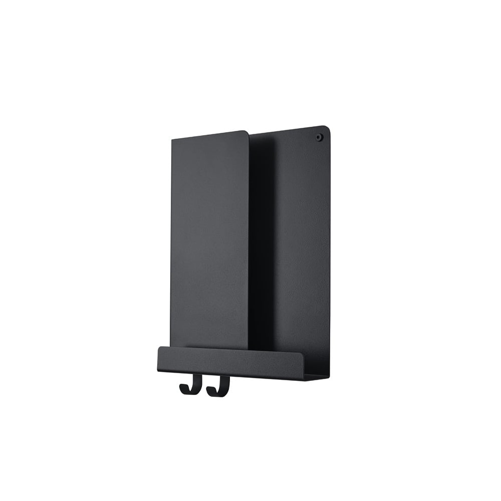 Muuto Folded hylde 29,5×40 cm Black