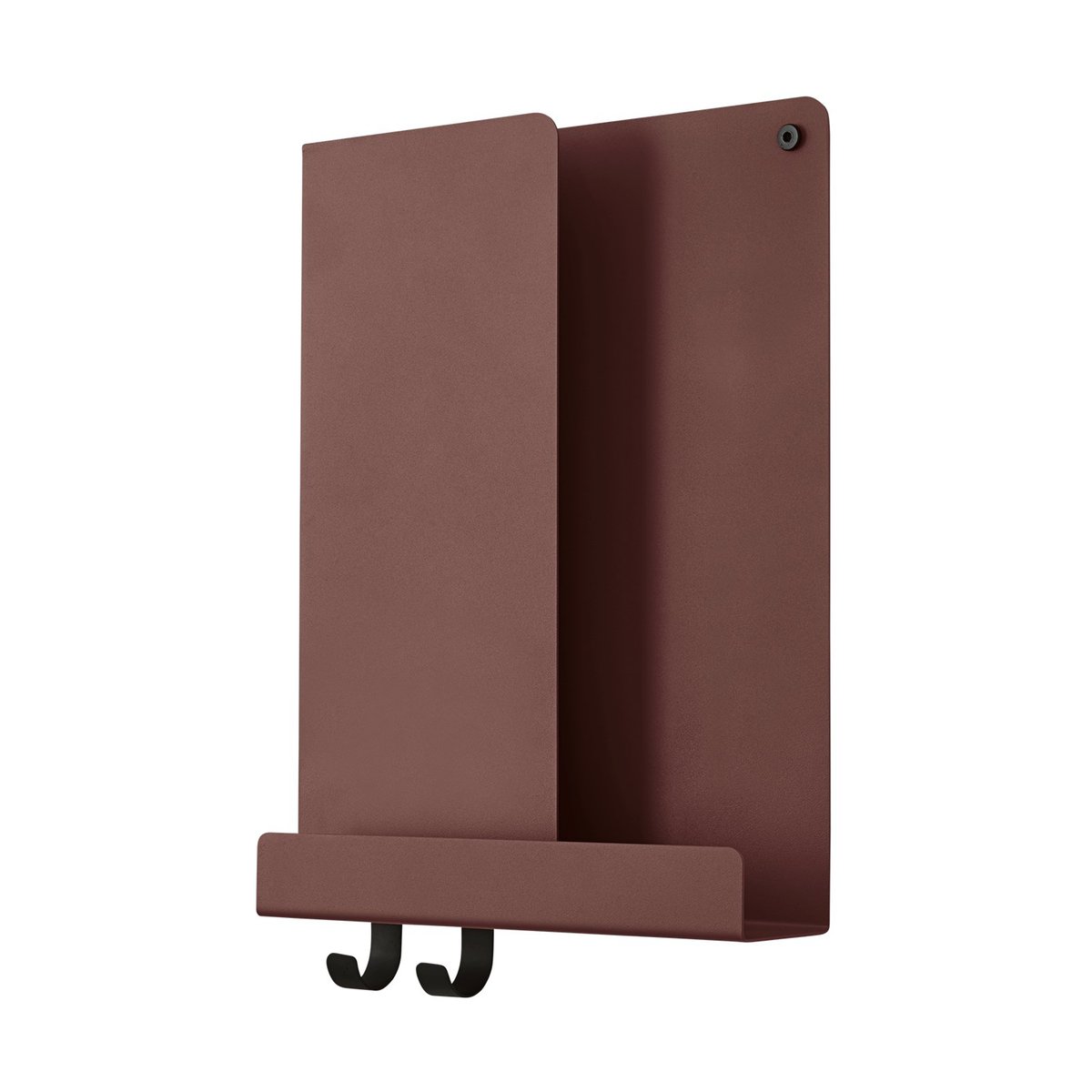 Muuto Folded hylde 29,5×40 cm Deep Red