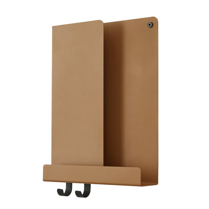 Muuto Folded hylde 40×295 cm Burnt orange