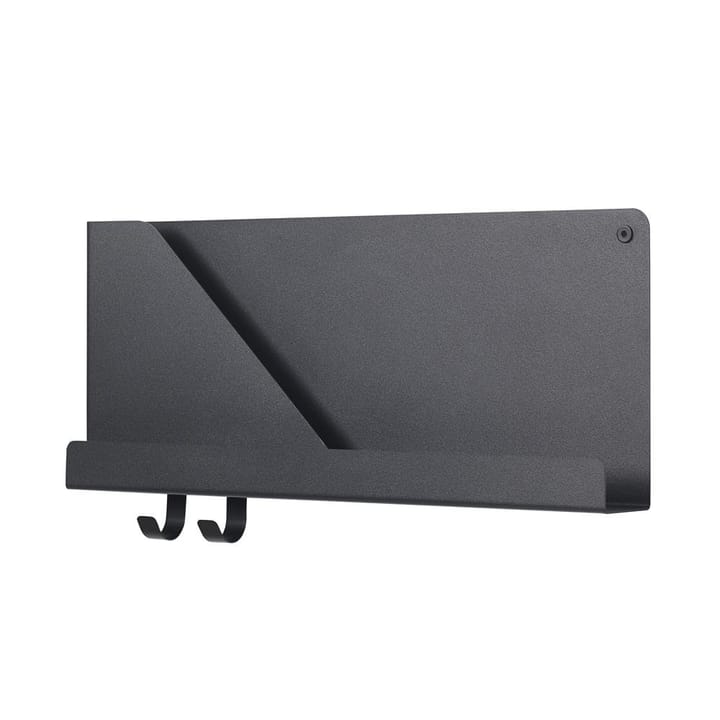 Folded hylde lille - Black (sort) - Muuto