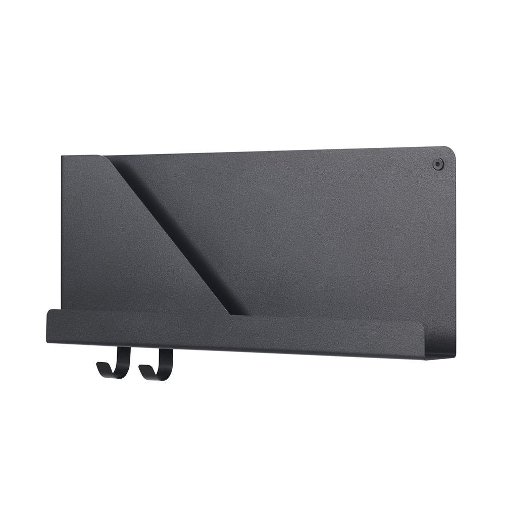 Muuto Folded hylde lille Black (sort)