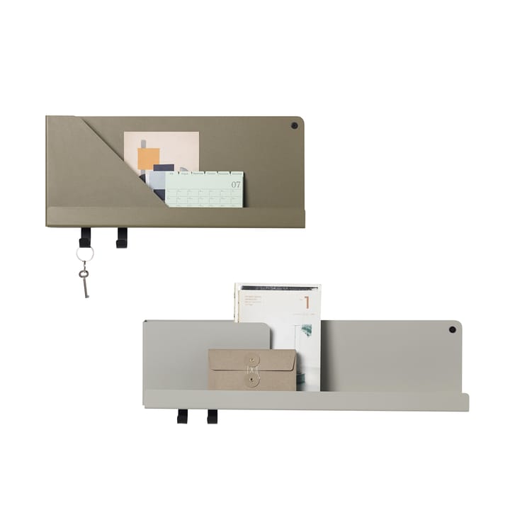 Folded hylde lille, Olive Muuto