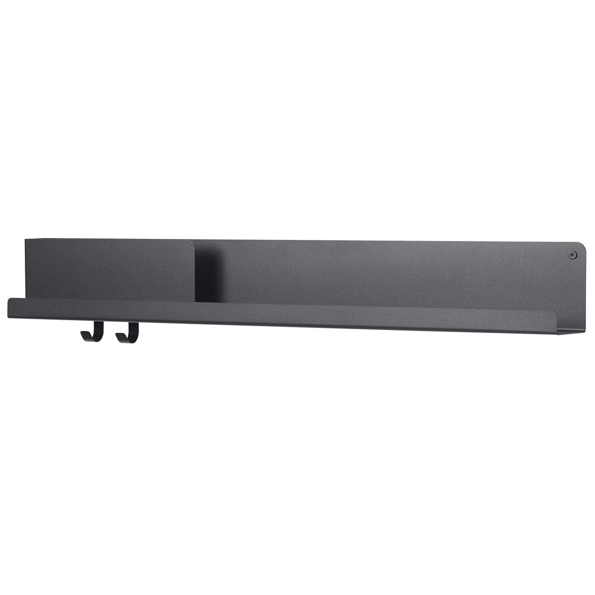 Muuto Folded hylde stor Black (sort)