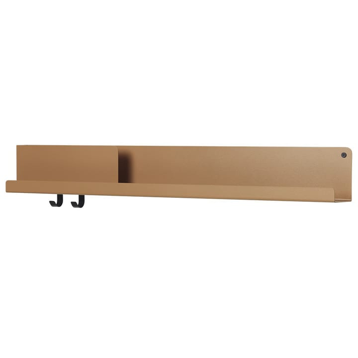 Folded hylde stor - Burnt orange - Muuto