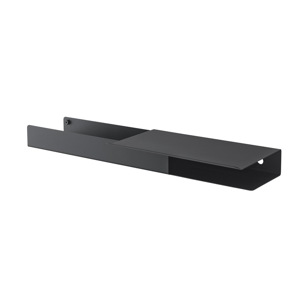 Muuto Folded platform hylde 62×5,4 cm Black