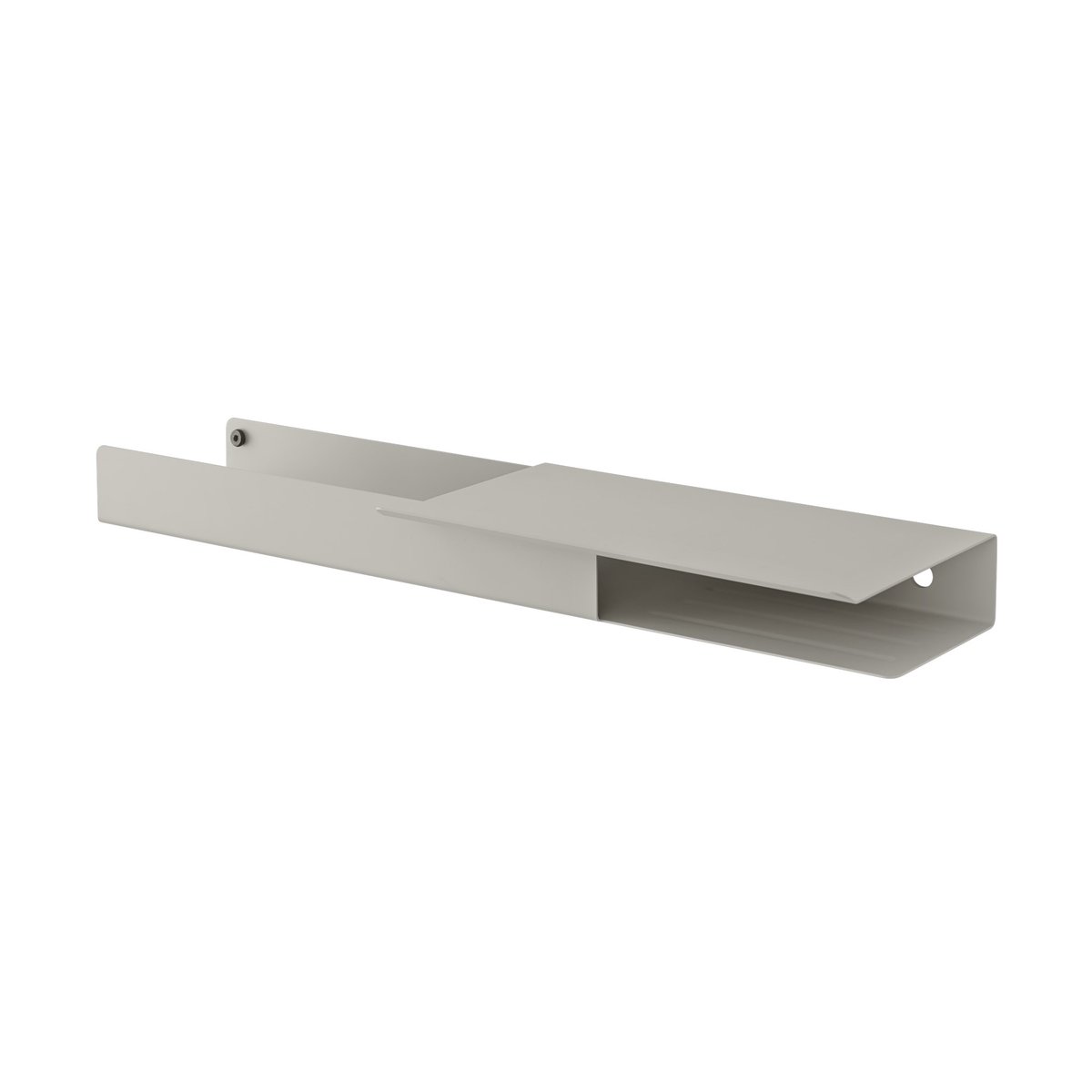 Muuto Folded platform hylde 62×5,4 cm Grey