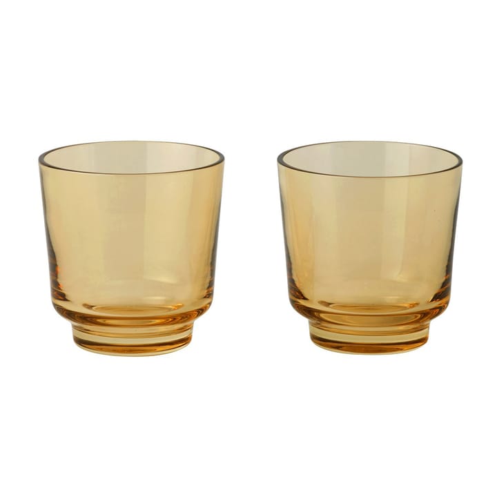 Raise glas 20 cl 2-pak - Burnt orange - Muuto