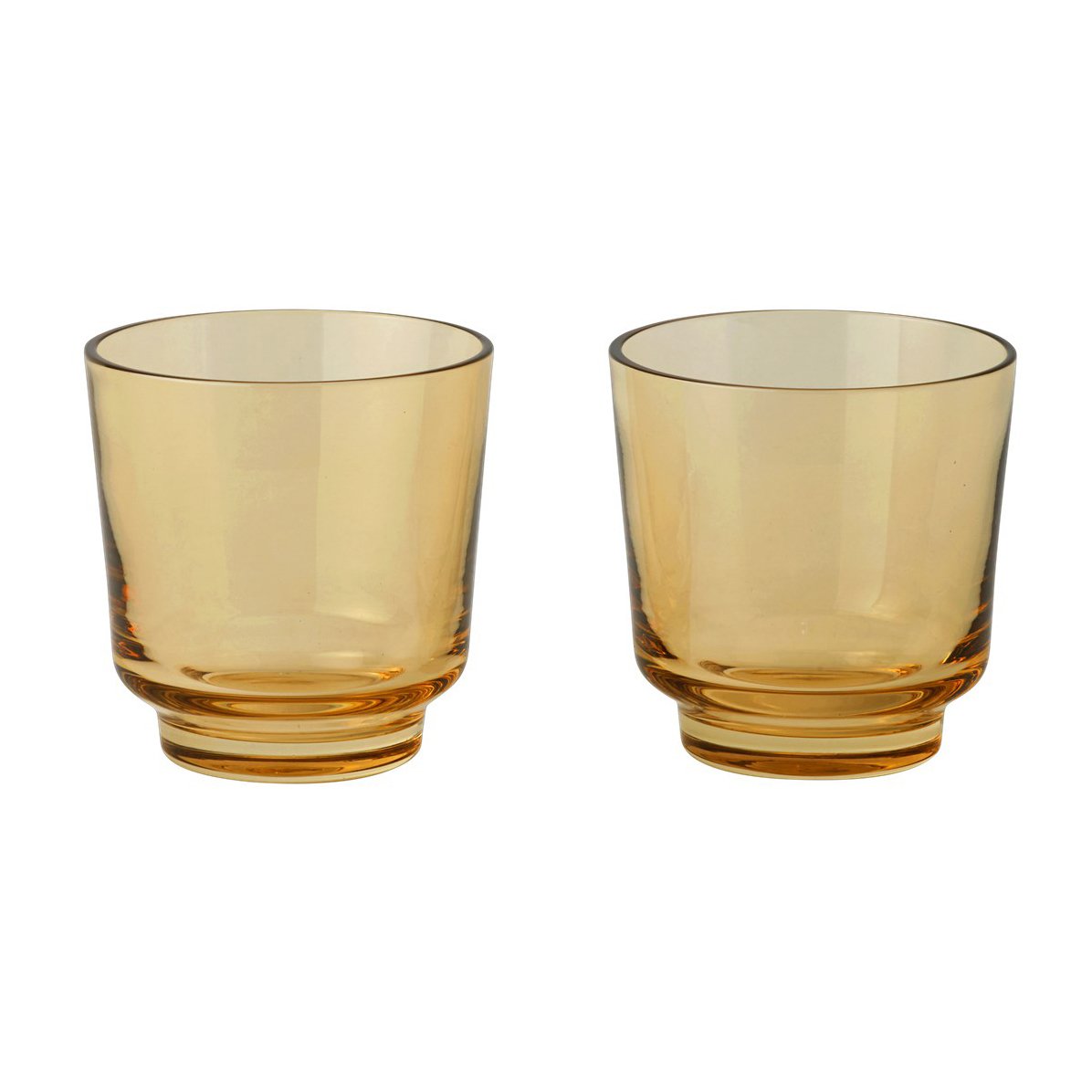 Muuto Raise glas 20 cl 2-pak Burnt orange