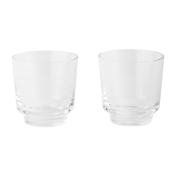 Raise glas 20 cl 2-pak - Clear - Muuto