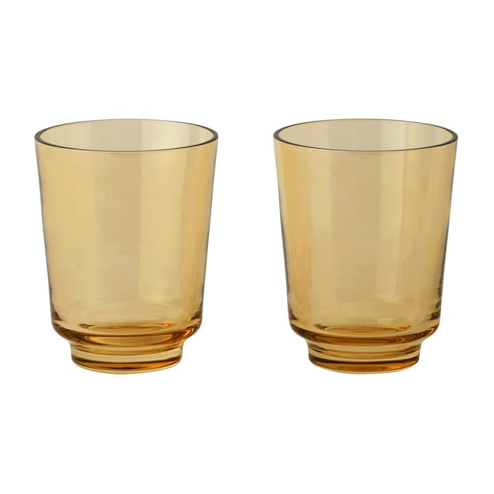 Raise glas 30 cl 2-pak, Burnt orange Muuto