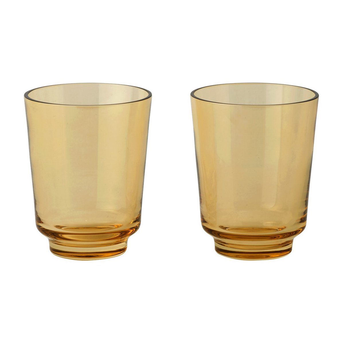 Muuto Raise glas 30 cl 2-pak Burnt orange