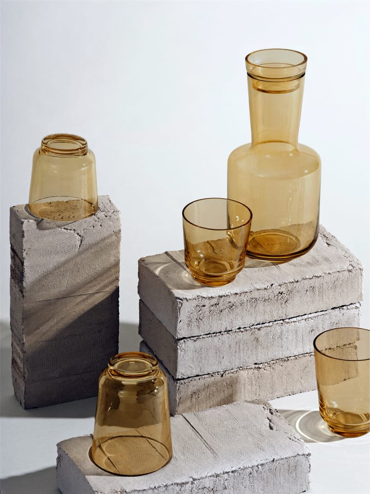 Raise glas 30 cl 2-pak, Burnt orange Muuto