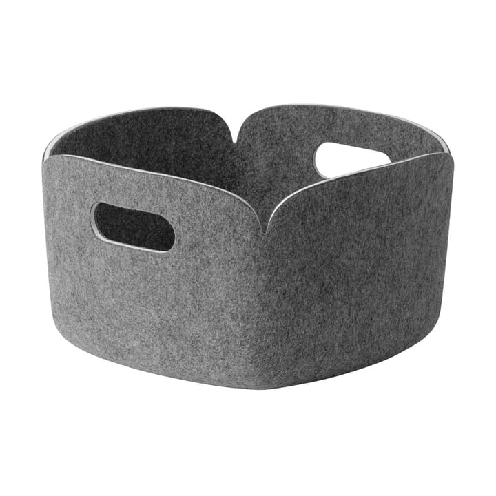 Restore opbevaringskurv 28x28 cm - Grey mélange - Muuto