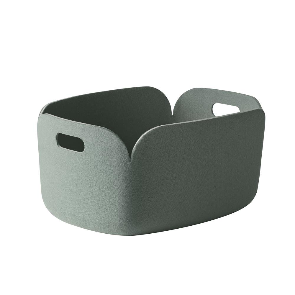 Muuto Restore opbevaringskurv Dusty green (lys grøn)