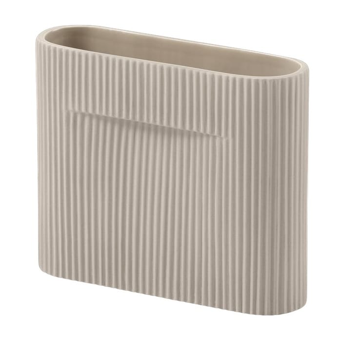 Ridge vase 16,5 cm - Beige - Muuto