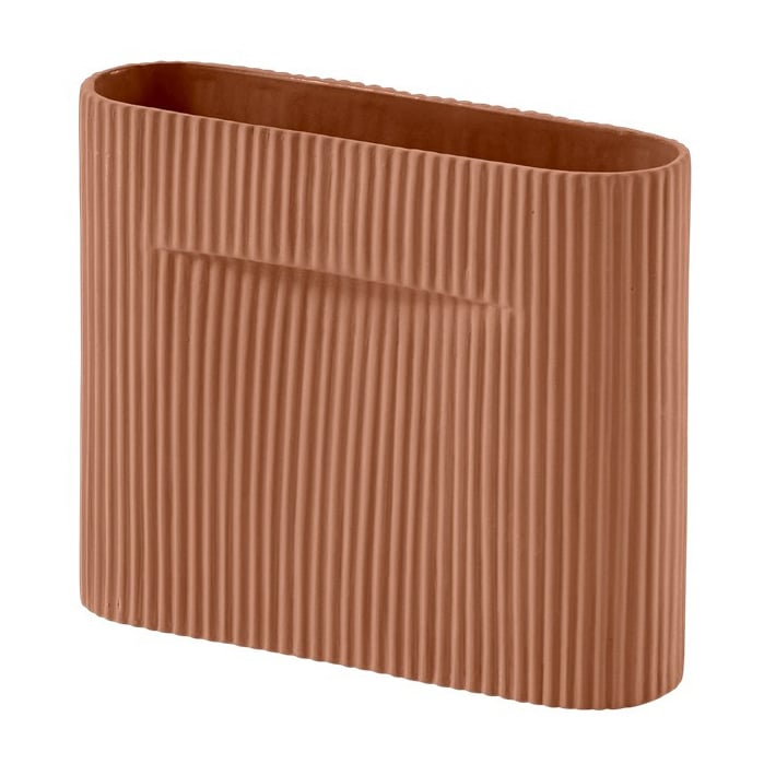 Muuto Ridge vase 16,5 cm Terracotta