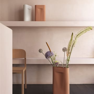 Ridge vase 35 cm - Offwhite - Muuto