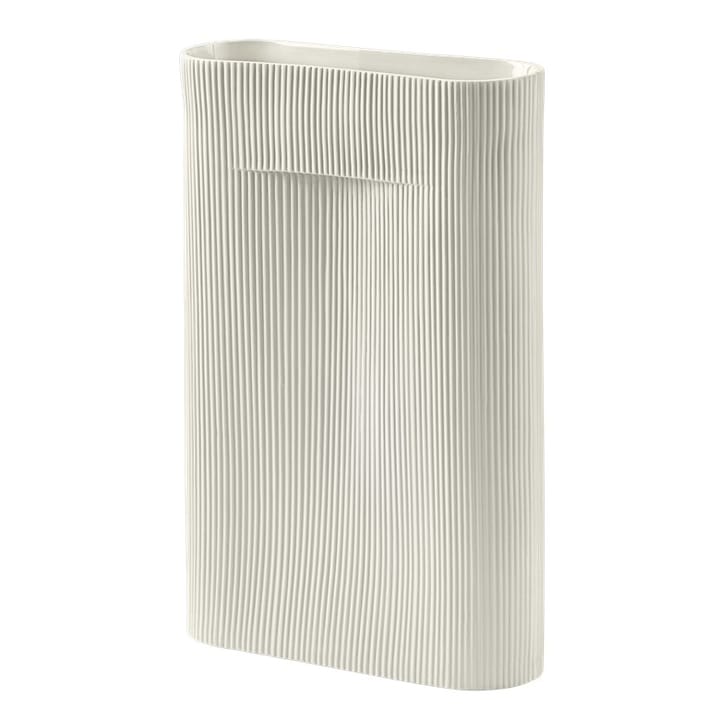 Ridge vase 48,5 cm, Offwhite Muuto