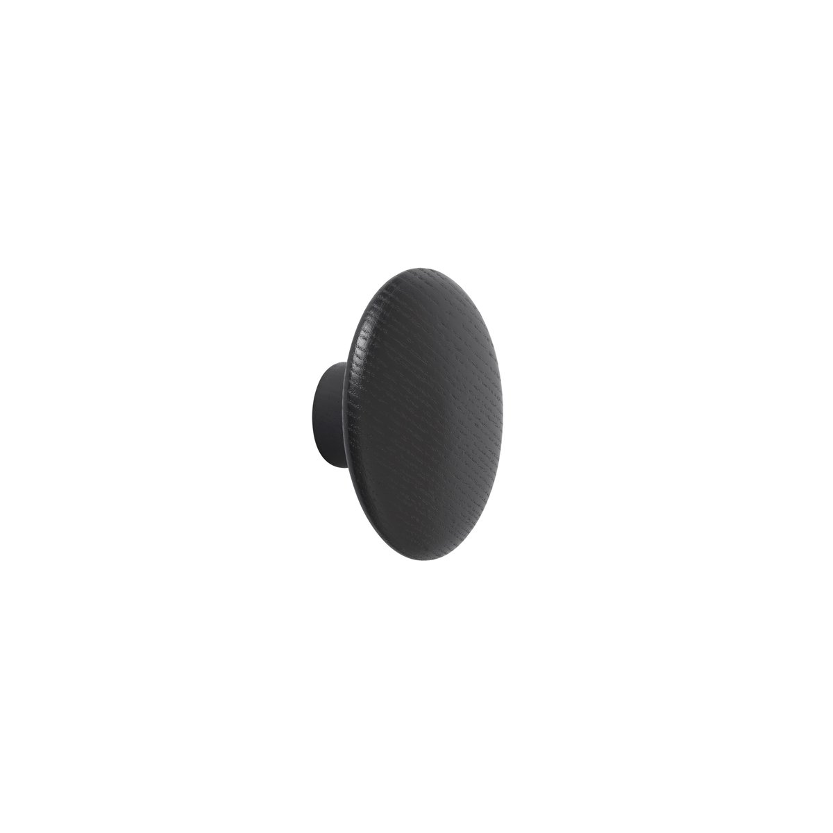 Muuto The Dots knage – sort Ø6,5 cm