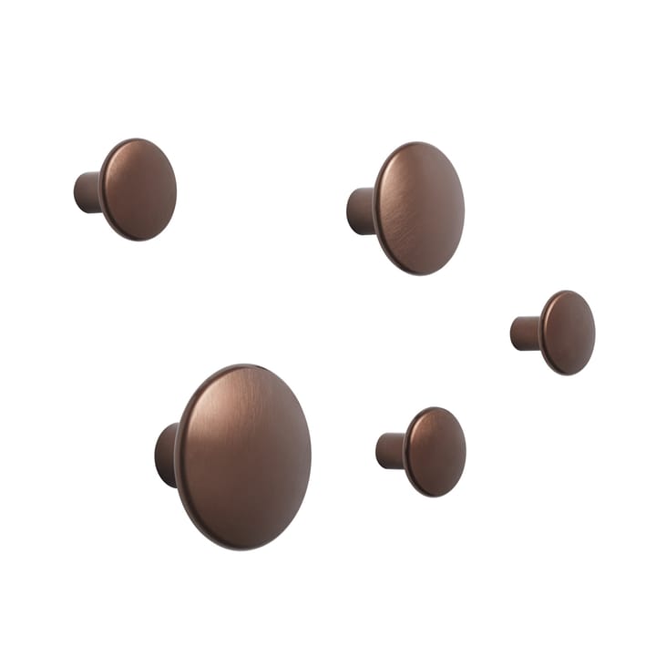 The Dots knager - metal 5 stk, Umber Muuto